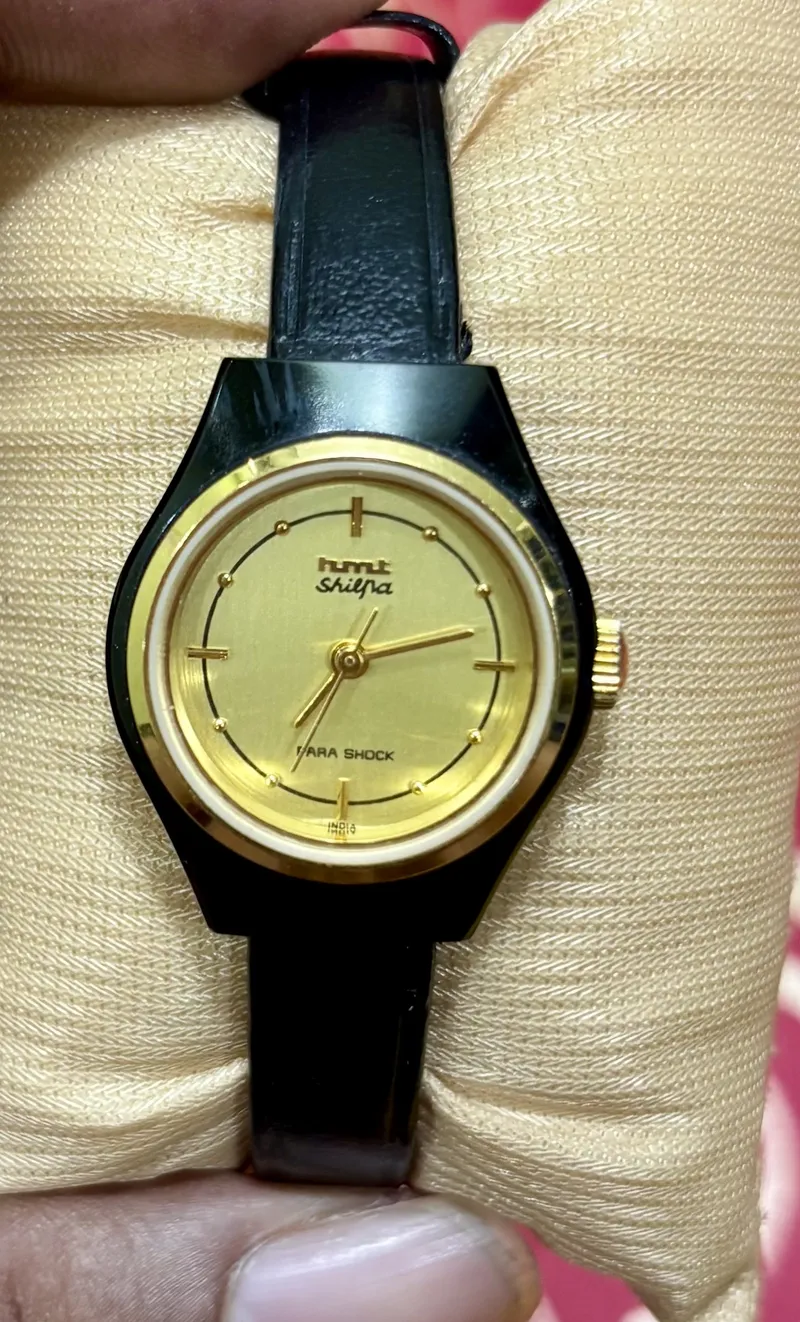 HMT Shilpa Yellow Analog